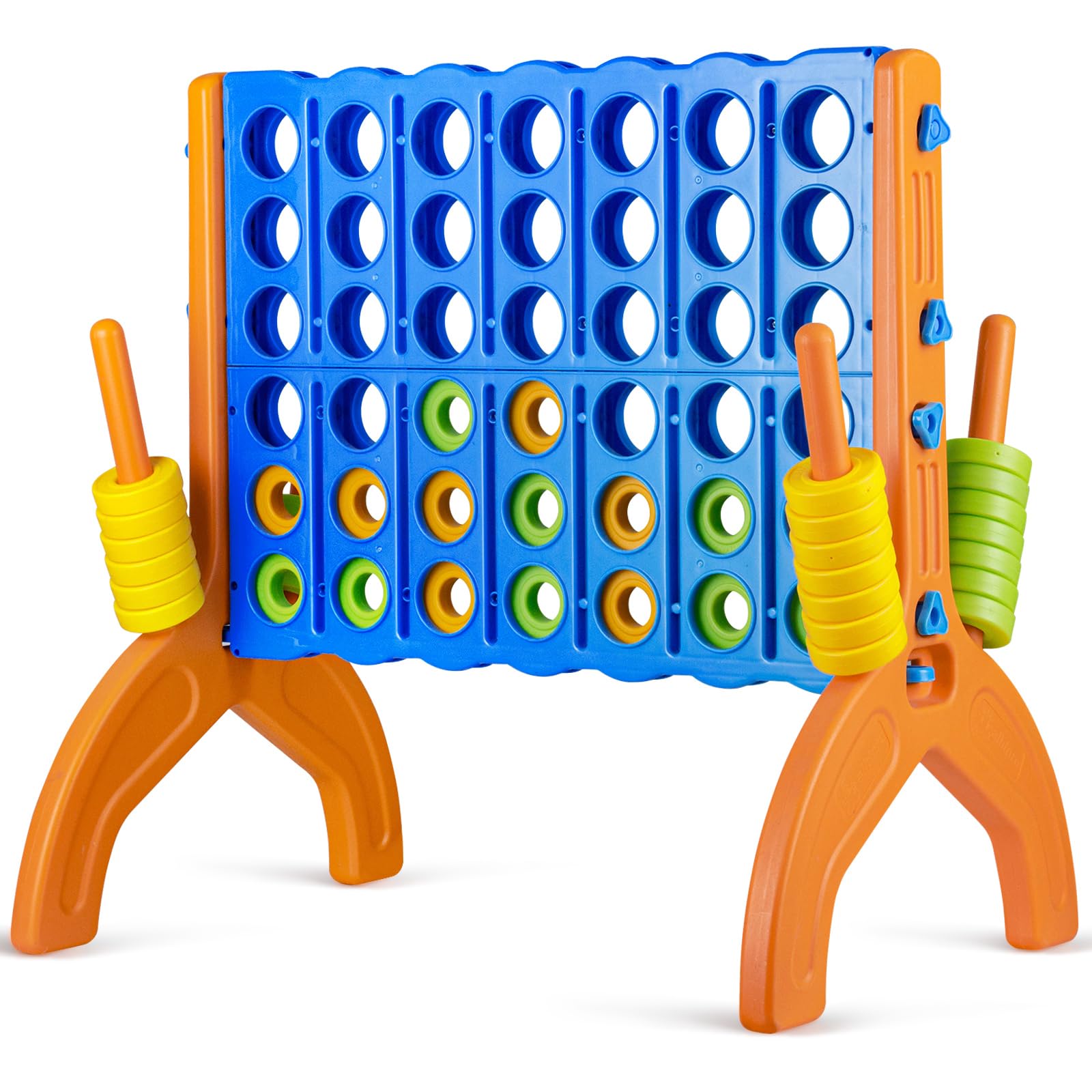 Amazon.com: Ayeboovi Giant 4-in-A-Row, Jumbo 4-to-Score Yard Game